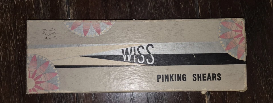 Vintage Wiss Pinking Shears Model C With Box (bin 3) - Image 1 of 4