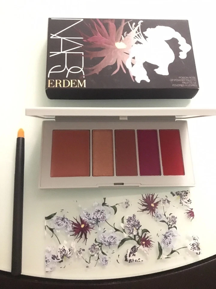 Nars Erdem Poison Rose Lip Powder Palette 8475 Four Shades New NOS - Image 1 of 3