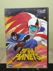 Battle of the Planets 1978 Volume 4 DVD 2002 Rhinomation Gatchaman Preowned