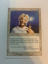 MTG Sixth Edition (6th) Enlightened Tutor White Uncommon Instant 19/350 LP-NM