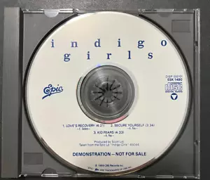 Indigo Girls 3 Track Promo CD Single ESK 1490 Epic 1989 - Picture 1 of 1