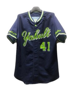 NPB 2016 Tokyo Yakult Swallows Baseball Jersey Japan Yuhei Nakamura game worn