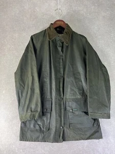 CHAQUETA ABRIGO STORMAFIT MUJER BOSQUE CERA VERDE CUELLO CORDÓN ALGODÓN Talla 34 - Imagen 1 de 7