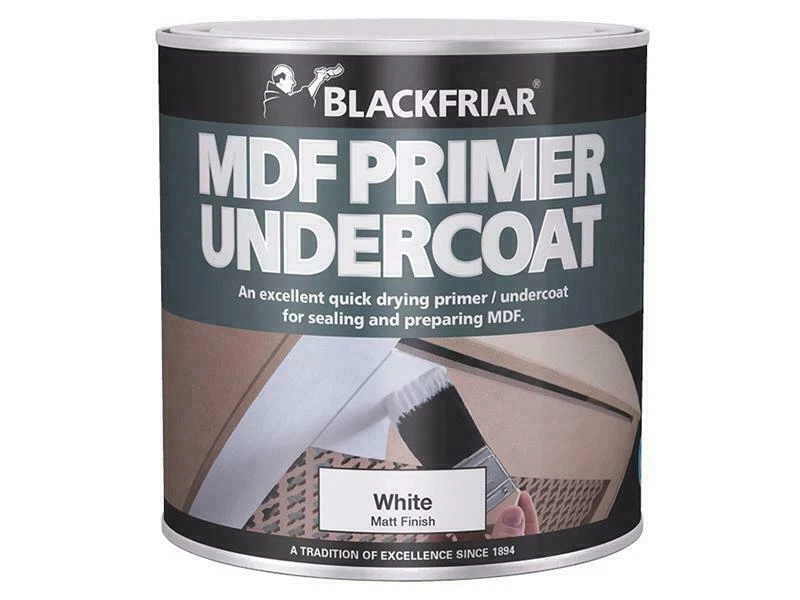 Blackfriar Quick Drying Mdf Acrylic Primer Undercoat 250Ml BKFMDFP250 - Image 1 of 1