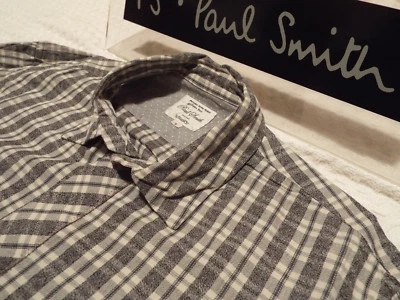 PAUL SMITH Mens Shirt 🌍 Size S (CHEST 40") 🌎 RRP £95+📮 RED EAR COOL CHECKS - image 1 of 4