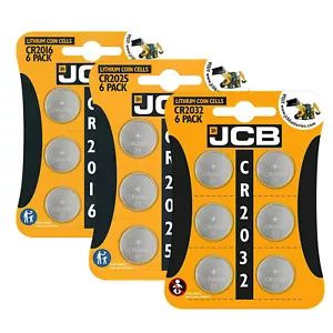 JCB CR2032 | 2025 | 2016 | Akku Münzzelle Knopf 3 V Lithium - Bild 1 von 12