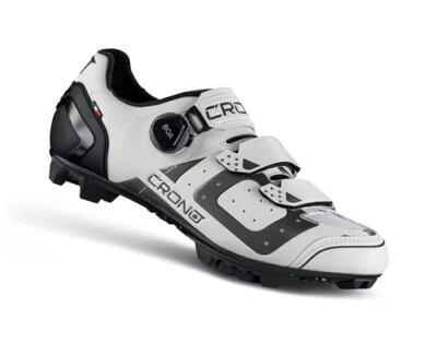 NUEVO CRONO CX3 Zapatos de Ciclismo MTB Grava BMX - Blanco BOA Italiano Sidi Gaerne Foto 1 de 3