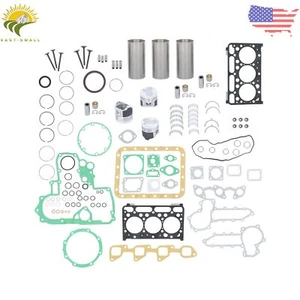 D1503 Engine Overhaul Rebuild Kit For Kubota KX91-3 U35 R420 L3010 L3130 - Picture 1 of 14