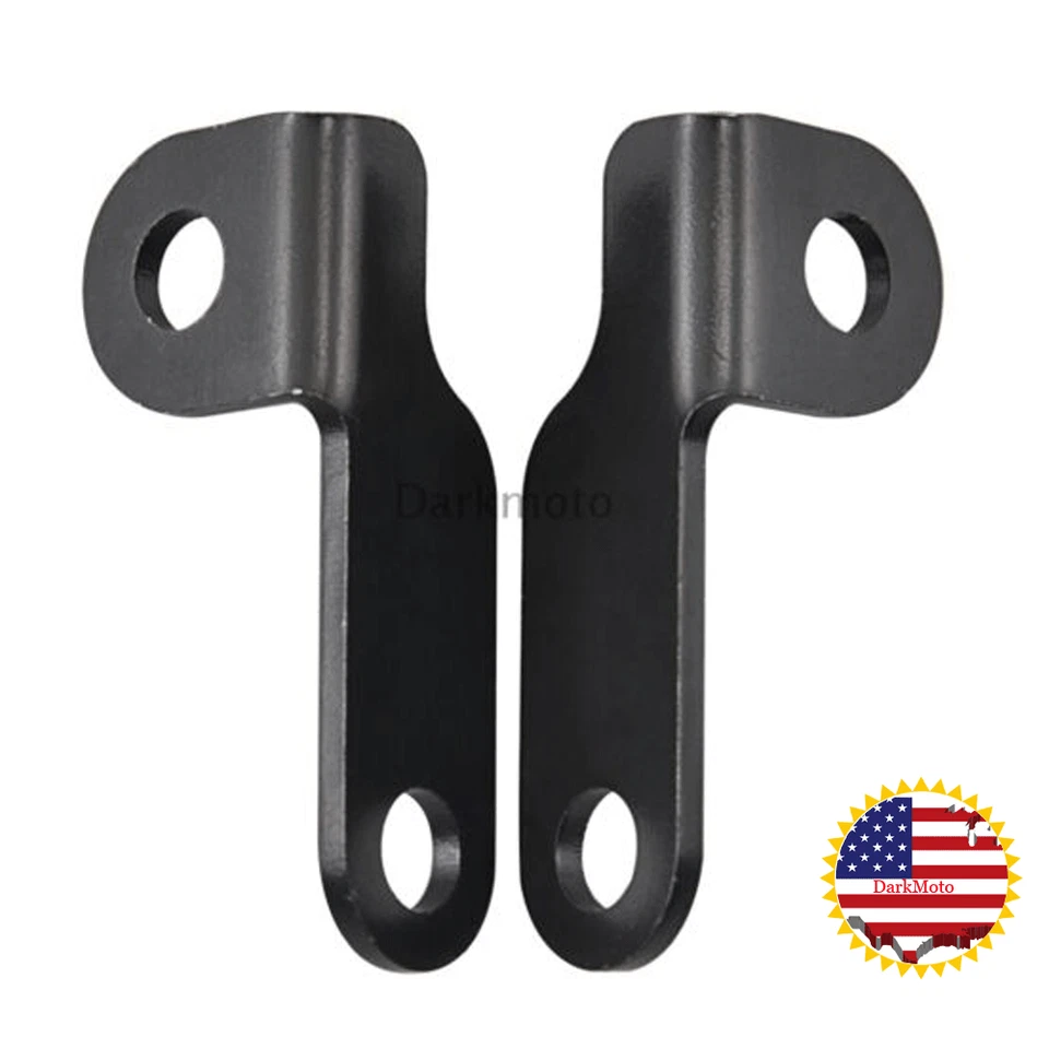 Turn Signal Light Relocation Bracket Axle Mount For Harley Sportster XL883 1200 - Image 1 of 4