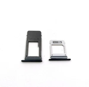 Samsung Galaxy A5 A520 (2017) Sim Kartenhalter Card Tray Micro SD Slot schwarz  - Picture 1 of 1