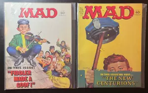 Mad Magazine #156 enero 1973 violinista hecho a una tontería + #158 abril 1973 en muy buen estado+ vintage - Imagen 1 de 2
