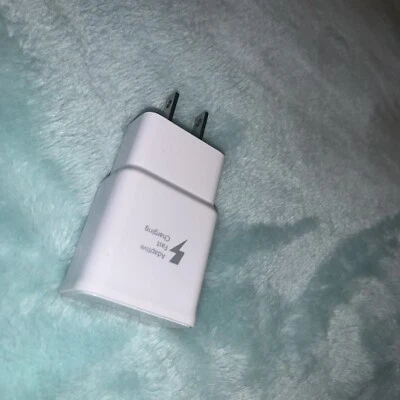 OEM Samsung Adaptive Fast Charger Wall Plug 15W For Galaxy Android Phones - Image 1 of 4