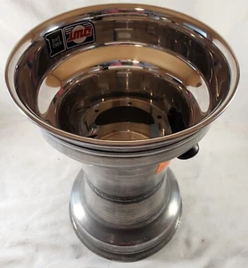 DOUGLAS 6" KART WHEEL 6"x9.50" 4.00+5.50 Offset Polished Wagon Kart Trike NEW - Picture 1 of 2