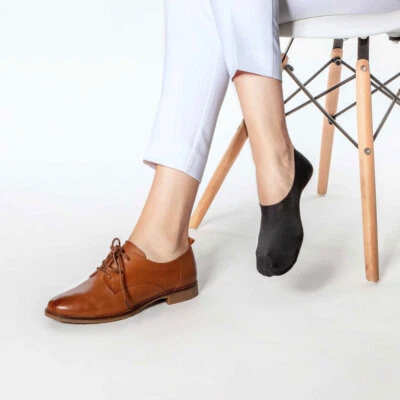 Sheec SECRET Women's High Handmade Nylon Cotton No Show Socks Liner Footie 6P/1P - Image 1 of 4