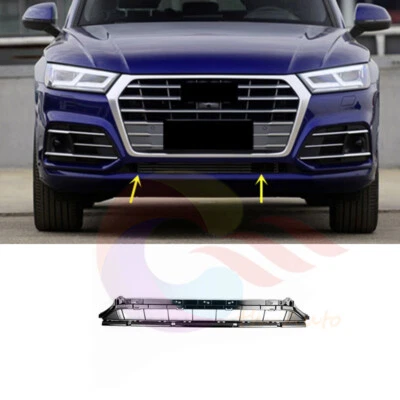 Front Lower Bumper Cover Trim Grille 80A807647B For Audi Q5 S-Line 2018-2019 - Imagem 1 de 4
