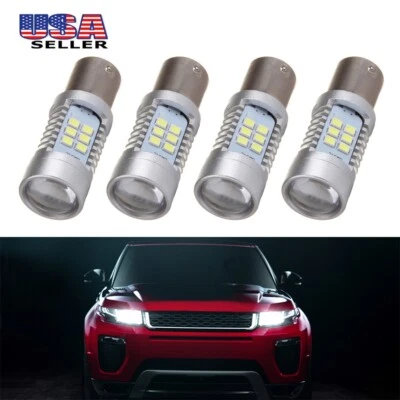 4X 1156 P21W Super Bright Turn Signal Tail Backup Light Bulbs Lamp LED 60w - Image 1 of 4