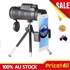 Monocular 40X60 Zoom Optical HD Lens Telescope Tripod Clip For Mobile Phone