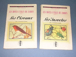 Jardin ornithologie entomologie Les hôtes utiles du jardin rené Thévenin 1944 - Picture 1 of 3