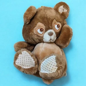 Fakie handgefertigter Care Bear gold hellbraun braun Plüschtier Stofftier 13 Zoll Gänseblümchen Blumen - Bild 1 von 7