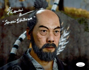 Francois Chau Signed 8x10 Ghost of Tsushima "Sensei Ishikawa" JSA COA WITNESS - Picture 1 of 2