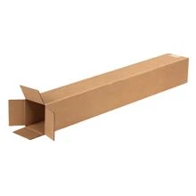Bundle 25 4 x 4 x 30" Corrugated Cardboard Shipping Packing Moving Boxes Cartons - Image 1 of 1