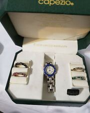 Capezio Quartz Ladies Watch Box Set Vintage Womens Wrist Watch, works, A2