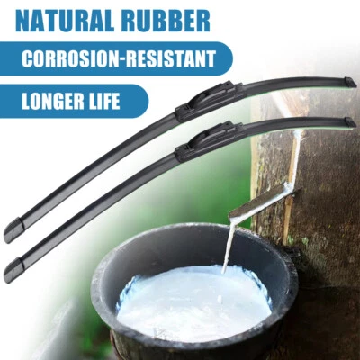 Aerodynamic Front Windshield Wiper Blade Set Fit Chevrolet Corvette 1997-2004 - Image 1 of 4