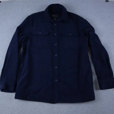 Christian Lacroix Flannel Shirt Jacket Mens Medium Shacket Button Up Long Sleeve - Image 1 of 4