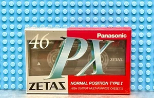 PANASONIC PX 46 TYPE I LEERKASSETTE TAPE (1) (VERSIEGELT) - Bild 1 von 3