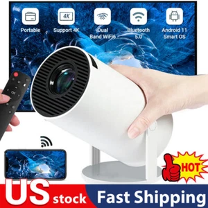 Magcubic Projector HY300 PRO 4K Android 11 Dual Wifi6 260ANSI Allwinner H713 BT5 - Picture 1 of 16