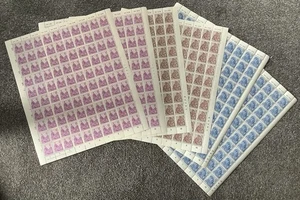 Germany 🇩🇪 Deutsche Demokratische Republik 6 Full Sheets Mint. - Imagen 1 de 8