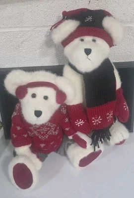 Lote de osos de invierno Boyds Bears SERGEI BEARSKOV & BRANDON A BEARSKI (GCC excl) etiquetas Foto 1 de 4
