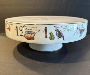 Better Homes And Garden 12 Twelve Days Of Christmas Kuchenteller Ständer - Bild 1 von 19