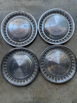 14" Dodge Hubcap For Dart Challenger Charger Van Excellent Fast Shipping - Image 1 of 4