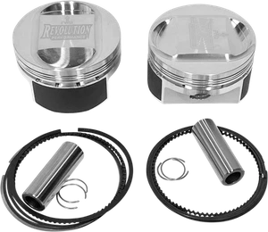 Revolution Performance Big Bore Piston Kit 92" Flat Top RP301-413W - Picture 1 of 1
