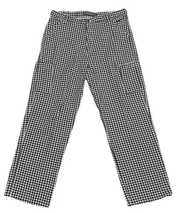 Pantaloni Game Bavaglini Alabama Crimson Tide Uomo 36x32 Nero Bianco Piede di Poule Cotone - Foto 1 di 15