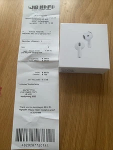 New Apple Airpods 4 - Unopened - Free Delivery - Picture 1 of 4
