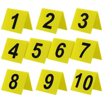 10Pcs multi-function number marker Tabletop Evidence Marker Crime Scene Markers - image 1 of 4