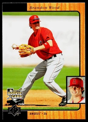 2007 SP Rookie Edition - Brandon Wood #274 *RC* - Los Angeles Angels - Image 1 of 2
