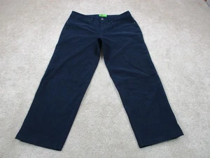 Lululemon ABC Relaxed Fit Crop Pants Mens 33x26 Blue Performance Stretch Chino - Picture 1 of 13