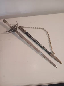 Large Decorative Spanish Souvenir Toledo Sword And Scabbard 47 Cm - Picture 1 of 4