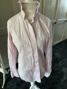 ❤️ GANT womens Pink floral Button Up Shirt top Size 10 medium - Picture 1 of 7