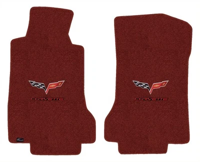 Alfombrillas delanteras Lloyd Ultimat para Chevy Corvette '05-07 con C6 doble rojo/negro Foto 1 de 4