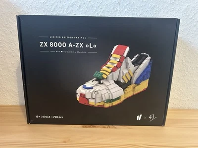 ADIDAS ZX 8000 LEGO MOC - AZX SERIE - NEU SAMMLER - OVERKILL & 43EINHALB RARITÄT - Bild 1 von 4