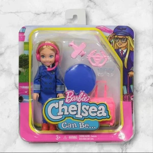 Barbie Chelsea Can Be Pilot Puppe 2020 GTN86 Career Series NEU • Zubehör - Bild 1 von 11