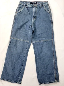 Nautica Jeans Blue Denim Pants Boy's Youth Vintage Size 14 27" Waist 27" Inseam - Picture 1 of 9