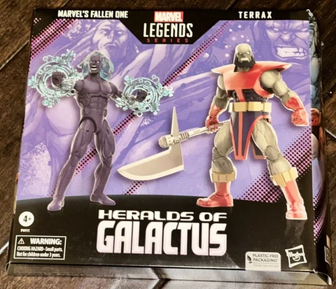 MARVEL LEGENDS HERALDS of GALACTUS: MARVEL'S FALLEN ONE & TERRAX 2-PACK Cover