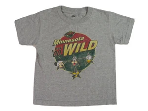 Minnesota Wild Disney Grafik T-Shirt Gr. YOUTH S SMALL grau NHL Hockey - LESEN! - Bild 1 von 4