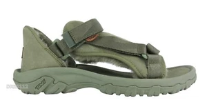 Teva x UGG Collab Burnt Olive Fur Hybrid Sandals Mens 6 / Womens 8 -NIB- - Picture 1 of 4
