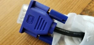 HONGLIN E239426 AWM 20276 30V 15-Pin Male VGA Monitor Cable with Dual Ferrites - Afbeelding 1 van 3